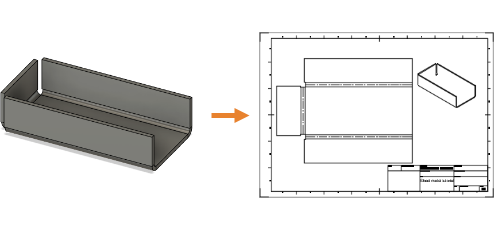 钣金凸缘前后对比