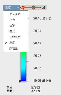 热结果示例