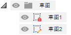 浏览器中受约束和不受约束的草图示例