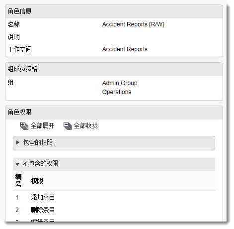 查看角色详细信息