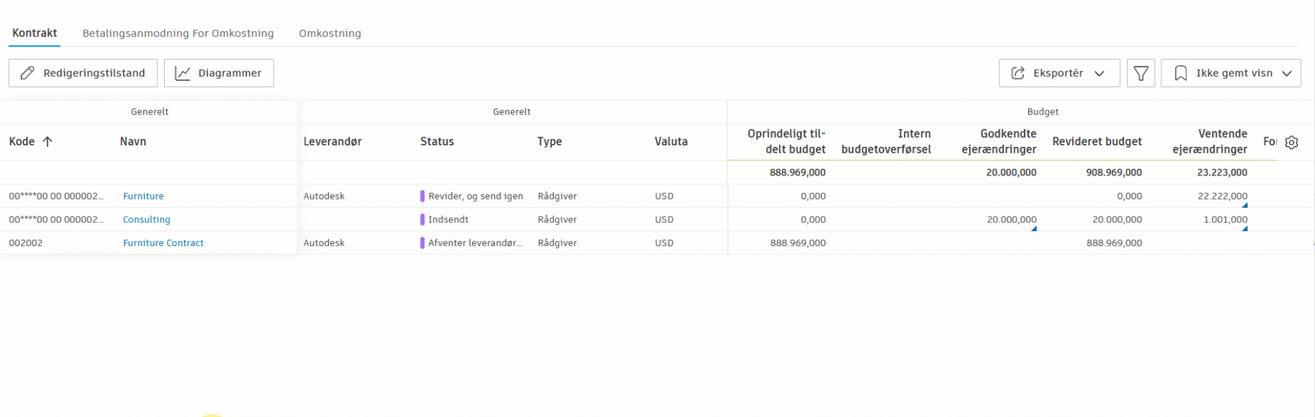 Demonstration af arbejdsgang med upload af dokument i forbindelse med krav til overholdelse