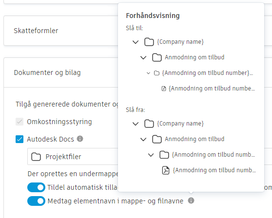 Forkort dokumentnavn