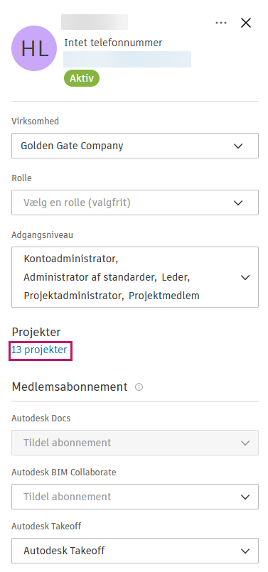 Adgang til medlemsoplysninger