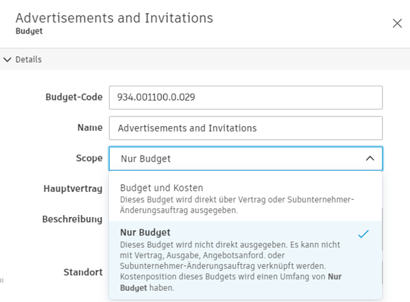 Nur Budget