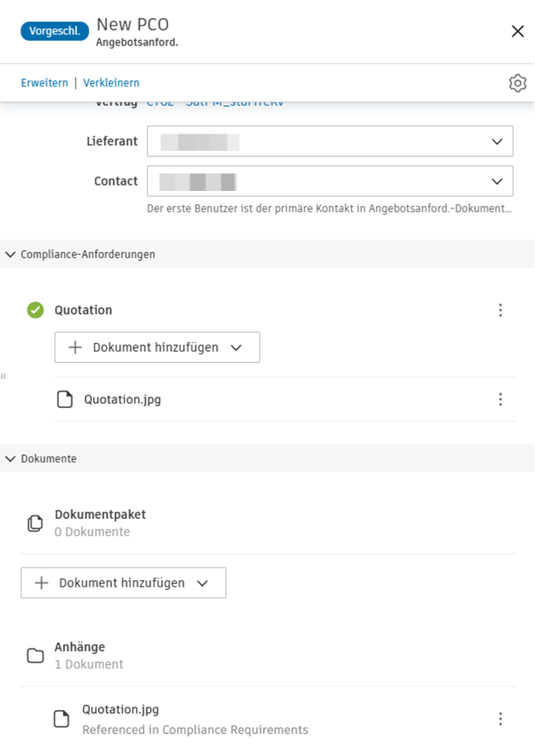 Beispiel für E-Mail-Antwort mit Anhang zum Angebot
