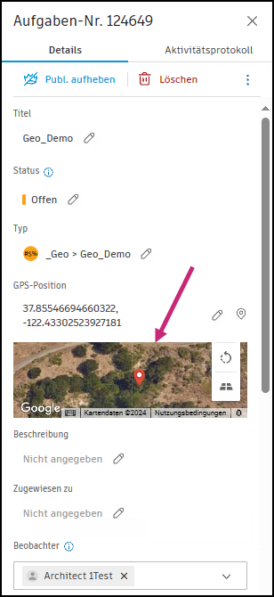 Karten-Miniaturansicht