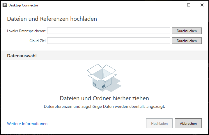 Startseite des Referenz-Explorers