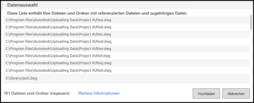 Referenzen und zugehörige Daten anzeigen