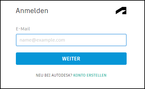 Anmelden bei Desktop Connector
