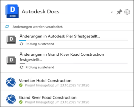 Datei- und Ordneraktivitäten