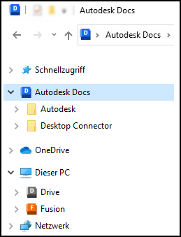 Bild der Docs-Drive-Ansicht