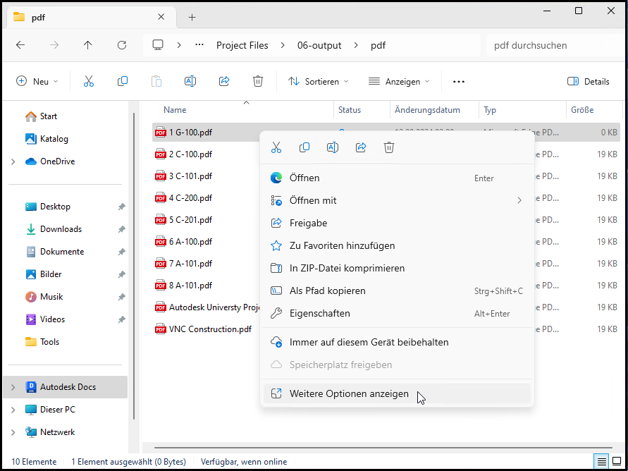 Bild Automatisch sperren