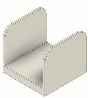 Zwischen zwei Flächen (Ursprungsmodus)
