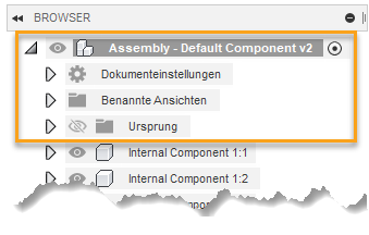 Browser - Vorgabekomponente