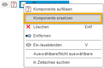 Browser - nicht aufgelöste XRefs löschen