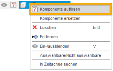 Browser - nicht aufgelöste XRefs auflösen