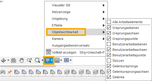 Objektsichtbarkeit