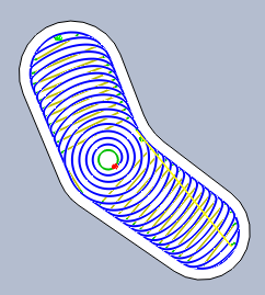 Diagramm Nut-Freiräumen deaktiviert