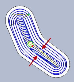 Diagramm Nut-Freiräum-Breite