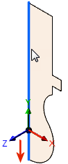 Diagramm Werkzeugrichtung