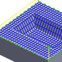 Diagramm Um 90° gedrehte Schnitte - Aktiviert