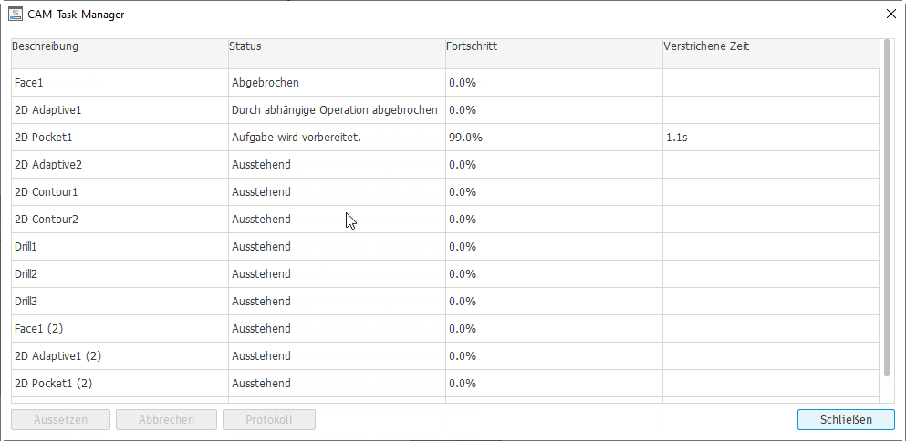 Dialogfeld CAM-Task-Manager