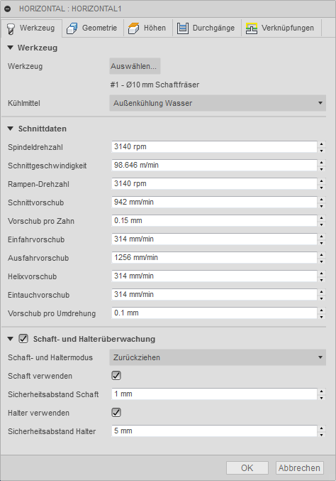 3D Dialogfeld Horizontales Schlichten Registerkarte Werkzeug