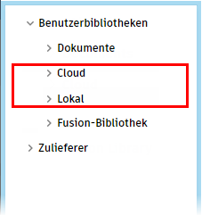 Persönliche Werkzeugbibliotheken