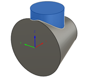 Element auf Rotationsfläche