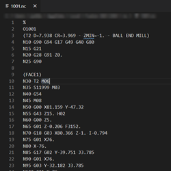 Beispiel einer NC-Datei