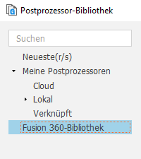 Fusion Bibliothek