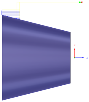 Nur Rotationsgeometrie anzeigen