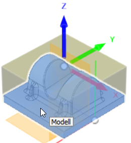 Lernprogramm 4: Setup ausgewähltes Bauteil