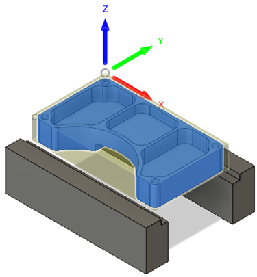 Körper als Modell für das Setup ausgewählt