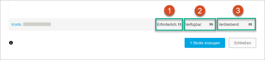 Dialogfeld Cloud-Punkte - Erzeugen