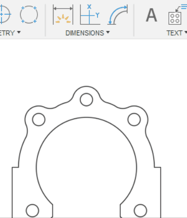 Bogenlängenbemaßung