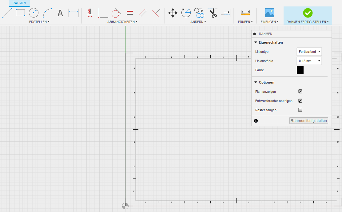 Kontextabhängige Umgebung Rahmen