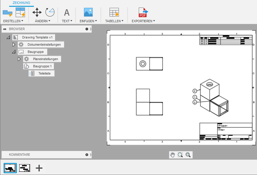 Kontextabhängige Umgebung Vorlage