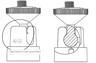 Orthogonale Ansichten