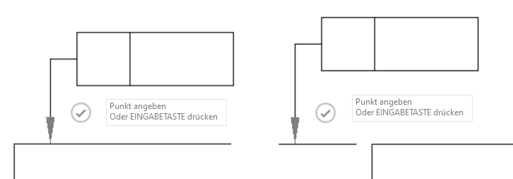 Beispiel Kantenverlängerung