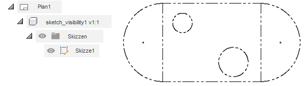 Beispiel Skizzensichtbarkeit