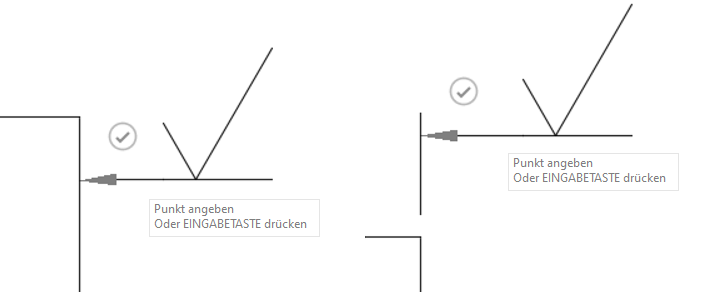 Beispiel Oberflächensymbole