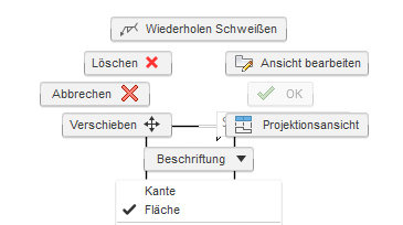 Minimenü - Schweißen