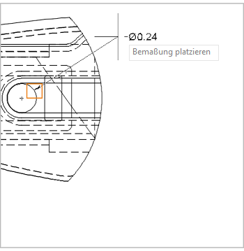 Durchmesserbemaßung