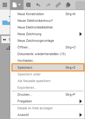 Speichern