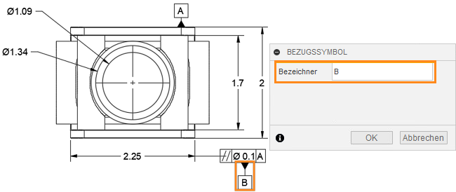 Bezugssymbol