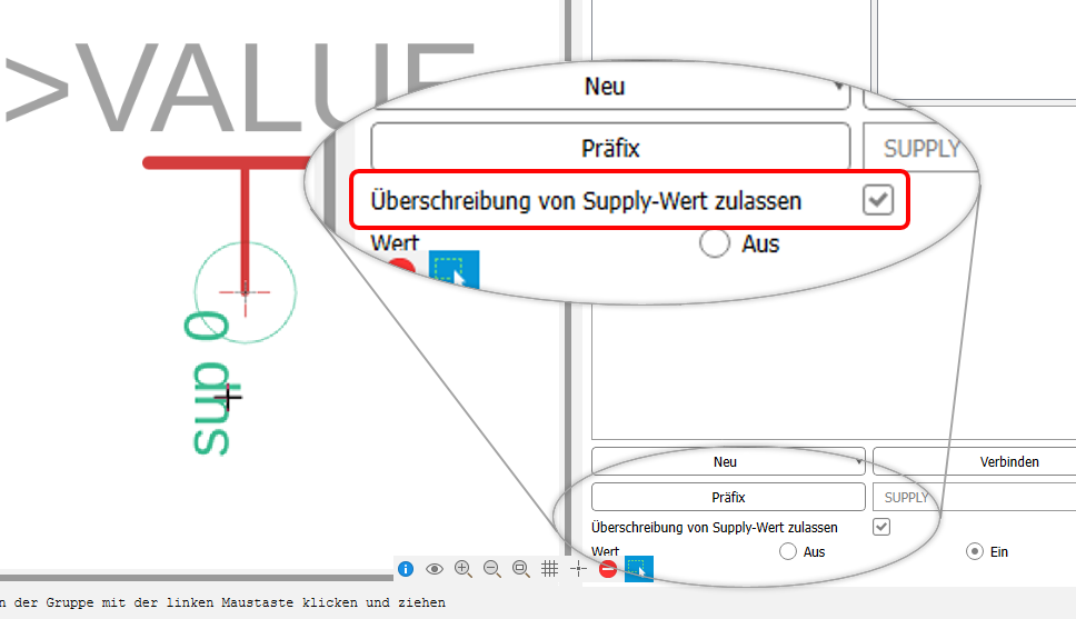 Bild für Netzteil-Überschreibung