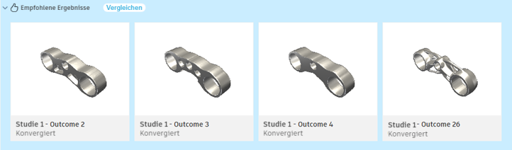 Empfehlungsreihenfolge