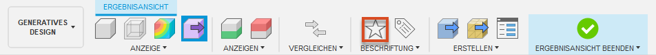 Favoriten in der Multifunktionsleiste