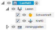 Load Case3 erweitern